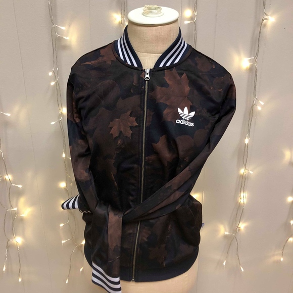 camo adidas bomber jacket